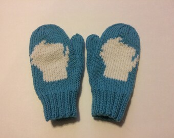 Children's Merino Wool Wisconsin Mittens