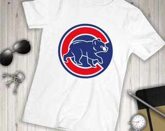 Chicago cubs tshirts | Etsy