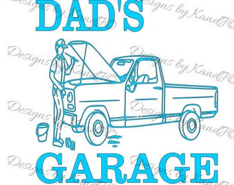 Download Dads garage svg | Etsy