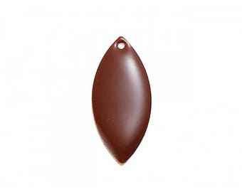 sequins shuttle 23mm Brown 5 charms
