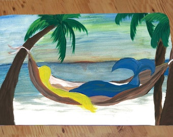 Lazy Mermaid Comfort Foam Bar Floor Mat