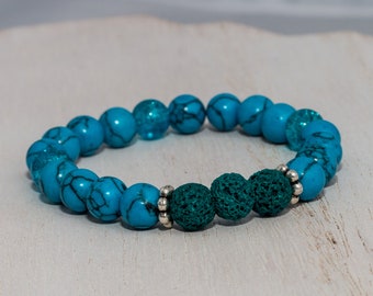 Lava Bead Essential Oil Diffuser Bracelet