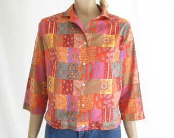 Vintage 50's Cropped Blouse
