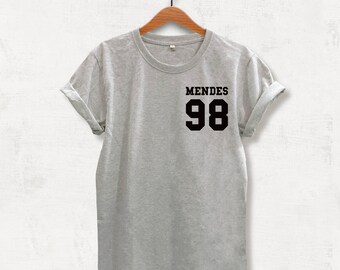 Mendes 98 small printed / pocket / T-Shirt printed / Gift / custom / unisex / 100% cotton / no seamless on both side