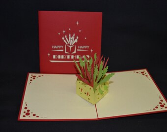 3-D Birthday Pop-Up Card