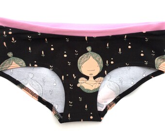 Organic cotton ladies panties - Matrioshka