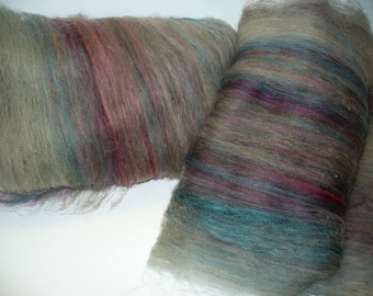 Multi Fibered Batts for Hand Spinning Yarn