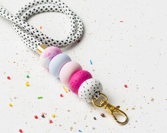 Lanyard with id holder, Lanyard, Keychain id holder, Necklace lanyard, ID badge, Lanyard for key, ID lanyard, Teacher lanyard, Badge holder