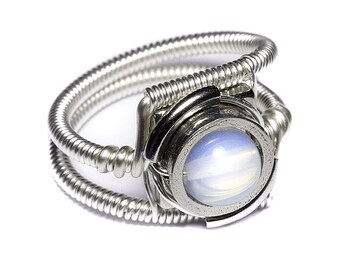 Cyberpunk Jewelry - RING - Opalite