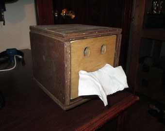 Smiley Face Tissue Box