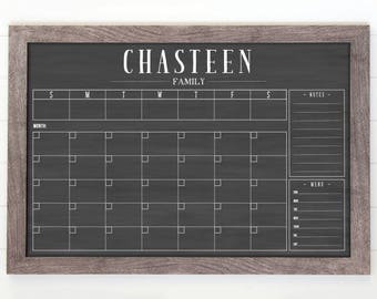 Reusable calendar | Etsy