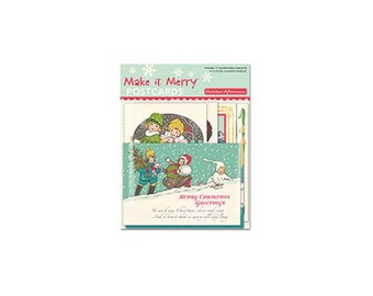 October Afternoon Make it Merry Post Cards