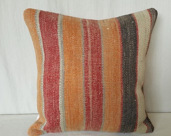 Kilim Pillow, Cushion Cover, Throw Pillow, Tribal Pillow, Turkish Kilim Pillow, Kilim Cushion, Türkish Kilim Pillow, Pillow Cover, Anatolian