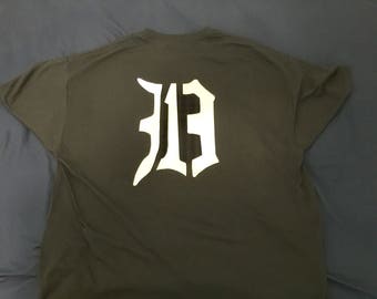 313D Large T-shirt front & back