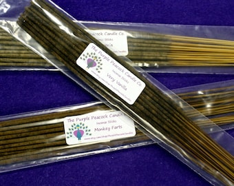 Patchouli Incense Sticks, Hand dipped Incense Sticks, Patchouli Incense, Hippie Incense Sticks, 100 Incense Sticks, Musk Incense, Incense