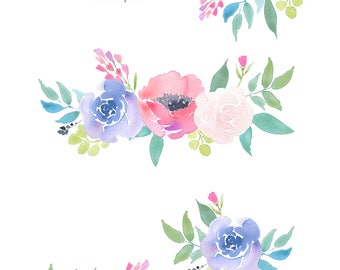 Blue Flower Clipart 