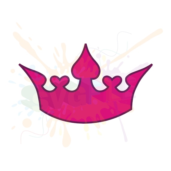 Download Crown SVG File for Cutting Queen Cricut Princess DXF Designs