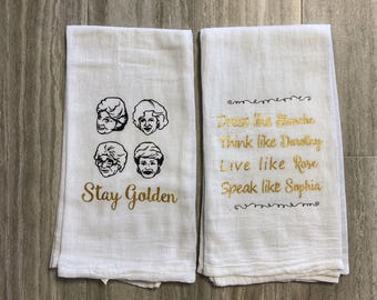 Golden Girls | Flour Sack Towel Set of 2 Towels