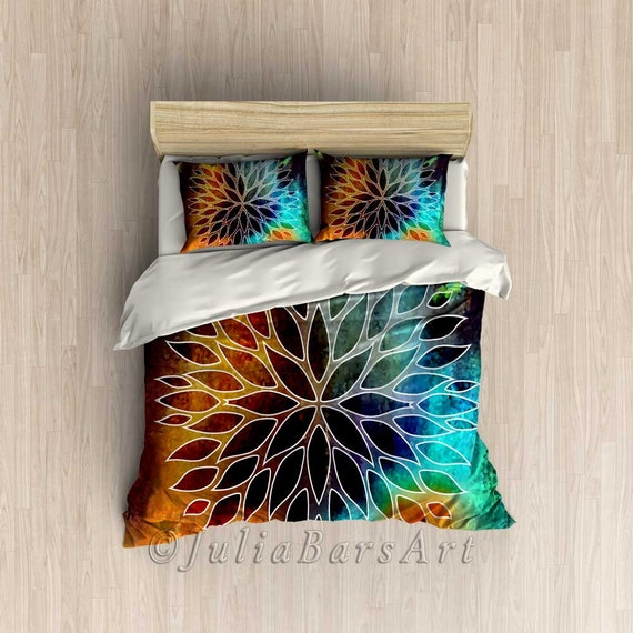 Abstract Duvet Cover Colorful Duvet Set Comforter