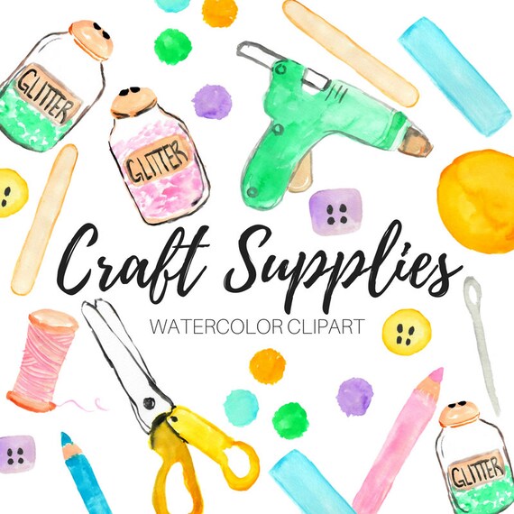 Crafting clipart artist clipart watercolor clipart Art