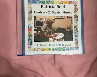 Patricia Reid Feedsack 2" swatch book CD