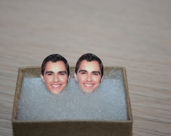 Dave Franco Post Stud Earrings Celebrity Jewelry