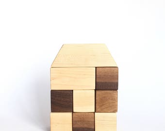 Natural Maple & Walnut Block Set