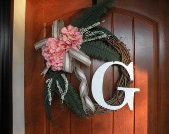 Spring Wreaths, Spring Door Decor, Spring Decorating, Fern Door Wreaths, Spring Colors, Spring Decor