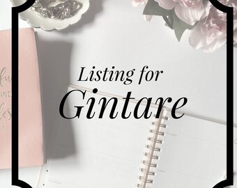 Listing for Gintare