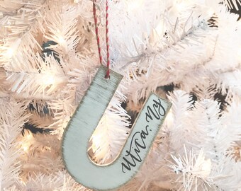 U Ornament, Utica NY Ornament