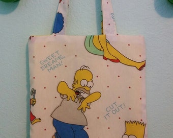 Vintage Simpsons Tote Bag