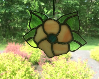 Flower sun catcher