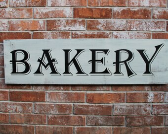 Grocery sign Fixer upper sign Kitchen decor Primitive