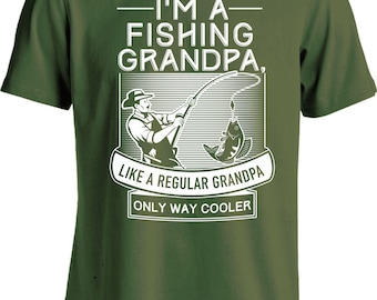 fishing gifts for grandpa shirt outdoor t shirt fisherman