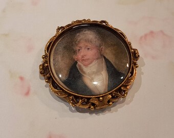 Georgian Locket Miniature