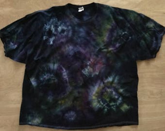 6XL Snow Dyed Tie Dye Tee