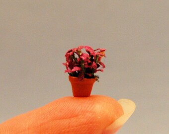 1/4 inch scale miniature-Purple Basil