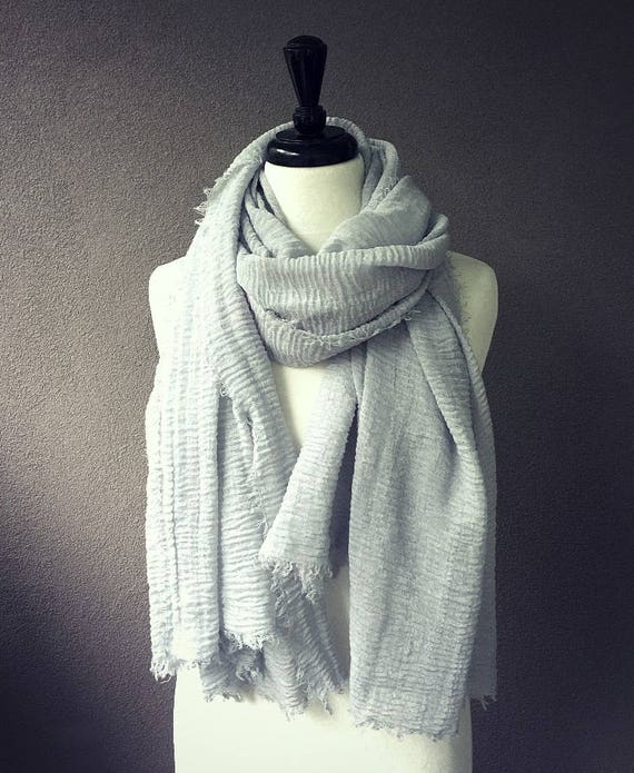 white see through shawl