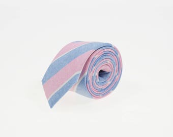 de MORÉ - candy striped tie