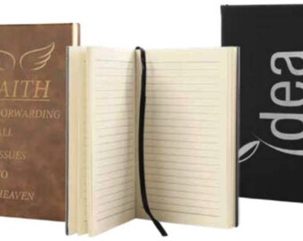 Monogrammed Leather Journal, Personalized Journal, Lined Journal, Personalized Notebook, Customized Leather, Custom Leather Journal 9 Colors