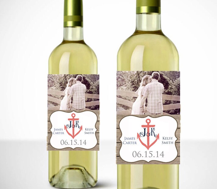vintage anchor wine labels with picture printable nautical