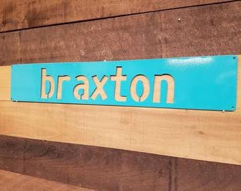 Personalized Name Plaque