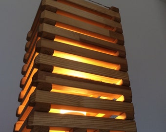 Living room lamp . Eco oil oiled .
