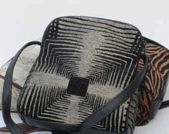 SMALL SHOULDER BAGS Fabric and Leather Pick One by Elizabeth Z Mow
