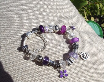 Handmade Charm Bracelet - Butterfly