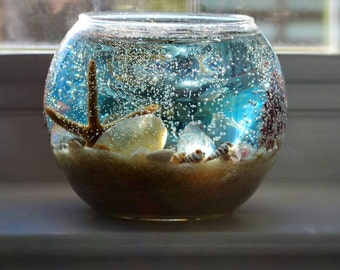 Back to the beach ! Seashore scented ocean gel candles