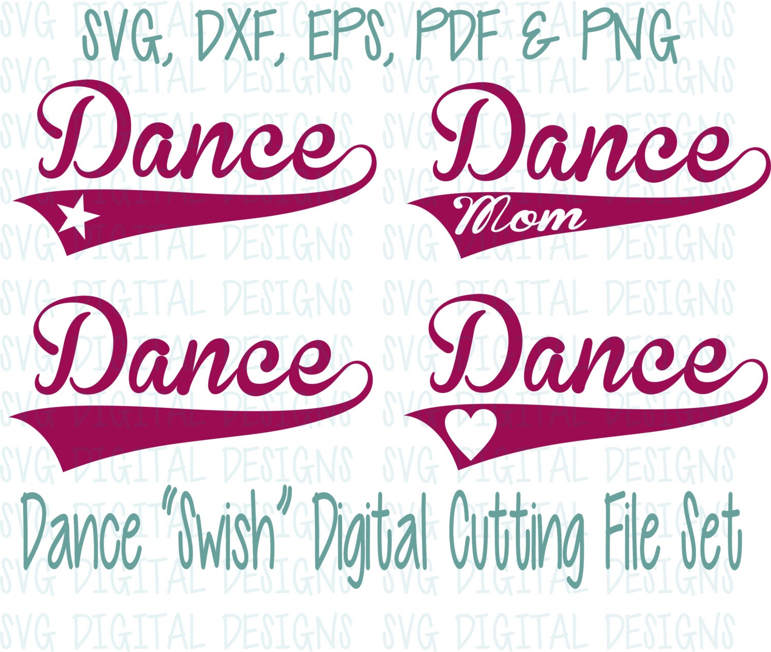 Download DANCE Svg Cut Files Vinyl cutting files for Silhouette