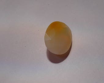 12.6 ct Mexican Fire Opal - faceted