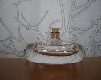 vintage TEARDROP perfume bottle