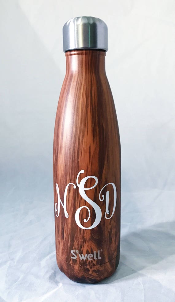 Monogram Swell Bottle S'well bottle, swell bottle, Gift for her